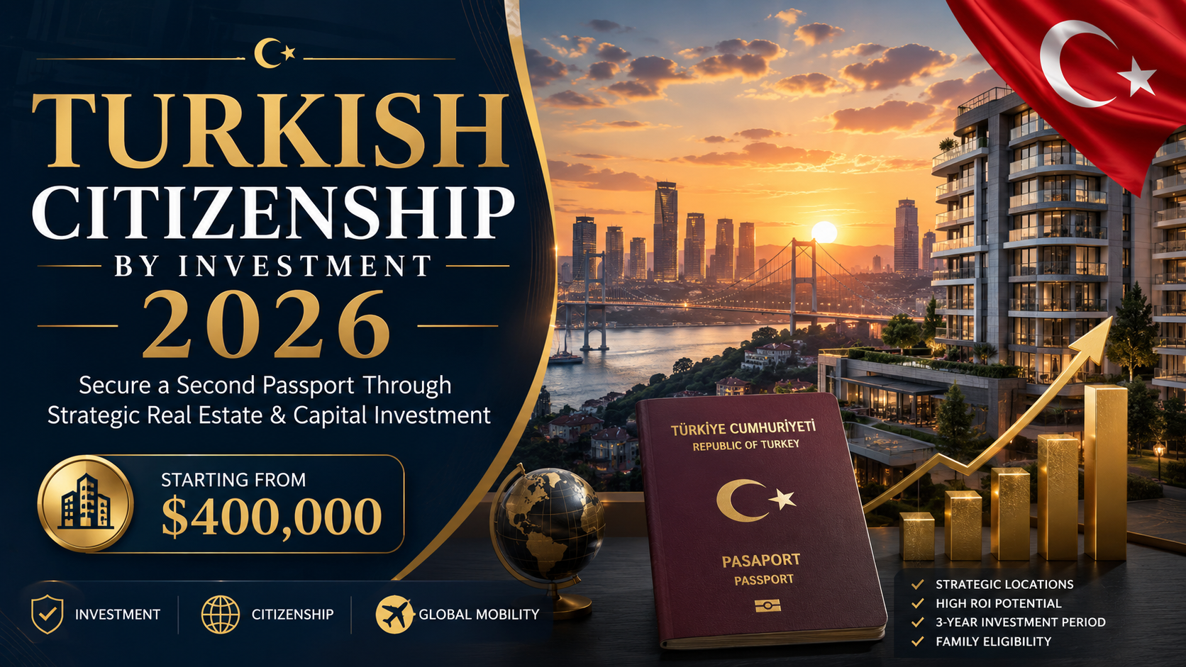 Turkish Citizenship by Investment 2026